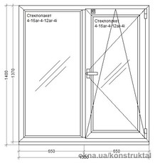 Окно Rehau Euro 70